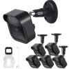 for All-New Outdoor Camera Wall Mount 360 Degree Adjustable Mount Weatherproof Protective Housing Mount for Security view 1