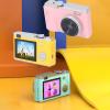 Digital Camera, 1080P HD Camera, 48MP Front Rear Dual Lens Video Camera with 16X Zoom, Auto Beauty Filter, 2.4 Inch IP Screen Autofocus, for Boys Girls Kids Adults (Yellow) view 2