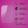 atFoliX Plastic Glass Protective Film compatible with JBL Live Buds 3, 9H Hybrid-Glass FX Screen Protector view 3