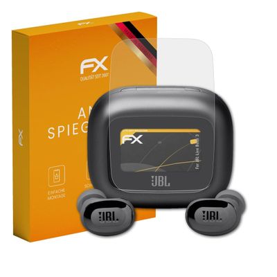 atFoliX Screen Protector compatible with JBL Live Buds 3 Screen Protection Film, anti-reflective and shock-absorbing FX Protector Film (3X)