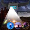 Head-Mounted Sports Camera 1080P Action Camera with LED Light for Night Vision Wearable Body Camera with Elastic Headband for Outdoor Adventures (Black Blue) view 3