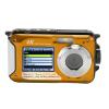High Resolution Dual Screen 4K Underwater Camera with 56MP, 16X Digital Zoom, and Large 64GB Memory (Yellow) view 2