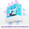 FOIFKIN F1 PC Case - Pre-Installed 6 PWM ARGB Fan, ATX Mid-Tower Gaming PC Case, Type-C,360mm Radiator Support, FOIFKIN (White, F1) view 3