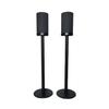 Speaker Stands Compatible with Sony SA-RS5 Home Surround Sound System(only Stand)The Speaker Floor Stand can Hide The Power Cord and is Made of Aluminum Alloy MaterialBlack Pair view 1