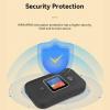 4G LTE Mobile Hotspot, Device Portable Travel Routers SIM Card Router Unlocked Hotspot Router, 300Mbps 10 User Color Screen for Europe Africa Asia Middle East view 4