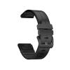 Quick fit 26mm 22mm Band for Garmin Fenix8/7X/6X/5X Silicone Leather Bracelet for Fenix7/6/5/MARQ Series strap(22mm Black(feinx8 47mm/7/6/5/935)) view 1
