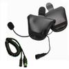 The Helmet Shop Half Helmet Headset Compatible with 5-Pin Honda Goldwing, Yamaha, and Kawasaki Audio Systems | Fits Most Half Helmets | Ear Protection from Wind Noise and Cold Weather view 1