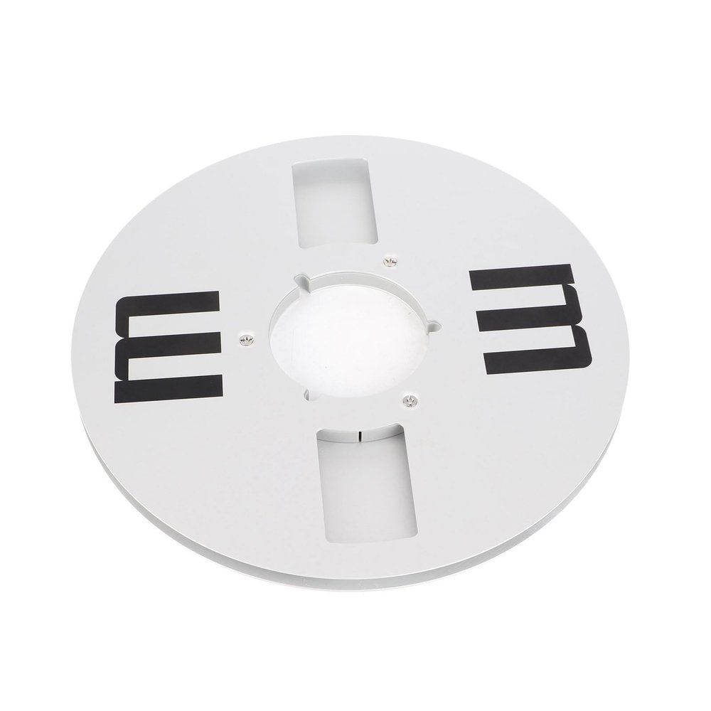 1/4 10.5 Inch Empty Tape Reel, 4 Holes Universal Sound Tape Takeup Reel Reel to Reel Tape Player for Recording Open Reel Takeup Reel Machine