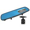 Rear View Mirror Camera, Mirror Dash Cam, Backup Camera Mirror 4.3 Inch 1080P Front Rear Camera G Sensor Anti Shake Smart Rearview Mirror for Driving Car Parking view 1