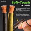GEARit 12 Gauge Speaker Wire, Speaker Cable 100ft for Car Audio, Home Theater, CCA(Black Yellow) view 2