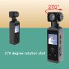 Zunate 5K Sports Camera - 1.33in Screen 30FPS HD Vlog Video Filming Action Cam, 270 Rotatable Control Body Camera with Installation Set for Outdoor Riding view 3