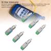 Fydun 33 Pcs SC UPC Male to SC Female Adapter Angled PC Low Loss Fiber Optic Converter for Various Environments view 2