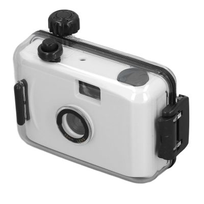 35mm Retro Film Camera with Shutter Speed 1/100s F/9 28MM Lens for Snorkeling (Black and White)