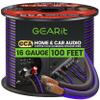 GEARit 16 Gauge Speaker Wire, Speaker Cable 100ft for Car Audio, Home Theater, CCA(Black Purple) view 1
