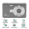 Fydun Digital Camera 1080P 16X Zoom for Student Vlog (Grey) view 3