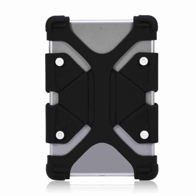 Adjustable Silicone CASE Protector Washable Universal Tablet Cover Protective Portable for Various Brands 9 12 INCHES Tablets (7.9-9 inches)