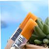 BEBEMOKO 20pcs Keyboard Cleaning Brush Small Gap Cleaning Brush for Paint Keyboard Wooden Handle Dedusting view 2