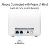 ASUS ZenWiFi BD4 (1-Pack) Dual-Band WiFi 7 Mesh, 3600 Mbps, 2450 sq. ft., Dual 2.5G Ports, Security and Parental Controls Included, Smart Home Master SSIDs view 4