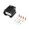 1 Set 4 Pin Way 7282-8853-30 7283-8853-30 Waterprof Automotive p/Lug MAP Connector Mass Air Flow Socket(Female Set) view 1