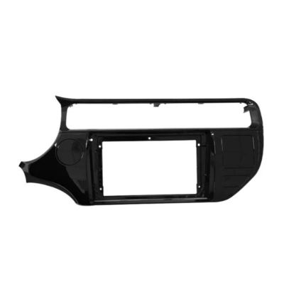 9INCH Car Audio Face Plate Fascia Frame Compatible with KIA K3/ RIO 2015 Big Screen Radio Stereo Panel Dash Mount Kit(LHD)