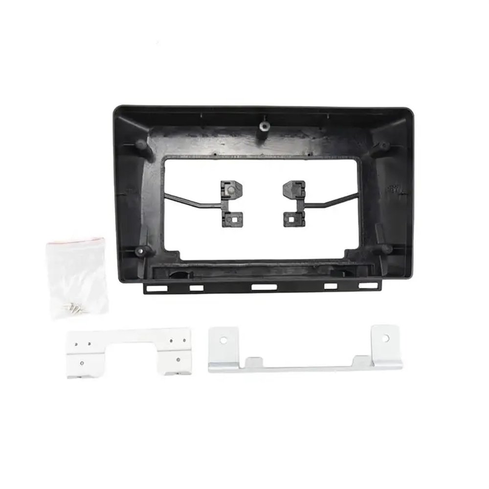 9 Inch Car Frame Fascia Adapter Compatible with Renault Clio 5 Lutecia 2019-2021 Android Radio Audio Dash Fitting Panel Kit Install Mount Kit