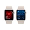 Apple Watch SE (2nd Gen) (GPS, 40mm) Starlight Aluminum Case with Starlight Sport Band, S/M (Renewed) view 4