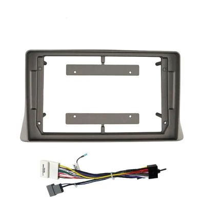 AYYDXRK 9 Inch Car Frame Fascia Adapter Android Radio Audio Dash Fitting Panel Kit Compatible with Nissan Serena QRV 2006-2012 Install Mount Kit(Frame Cable)