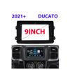 Car Audio Fascia Frame Adapter Compatible with FIAT DUCATO 2021+ 9Inch Big Screen 2DIN Dash Fitting Panel Frame Kit view 2