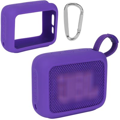 Silicone Cover for JBL GO 4 + Hard Case for JBL GO 4 GO 3