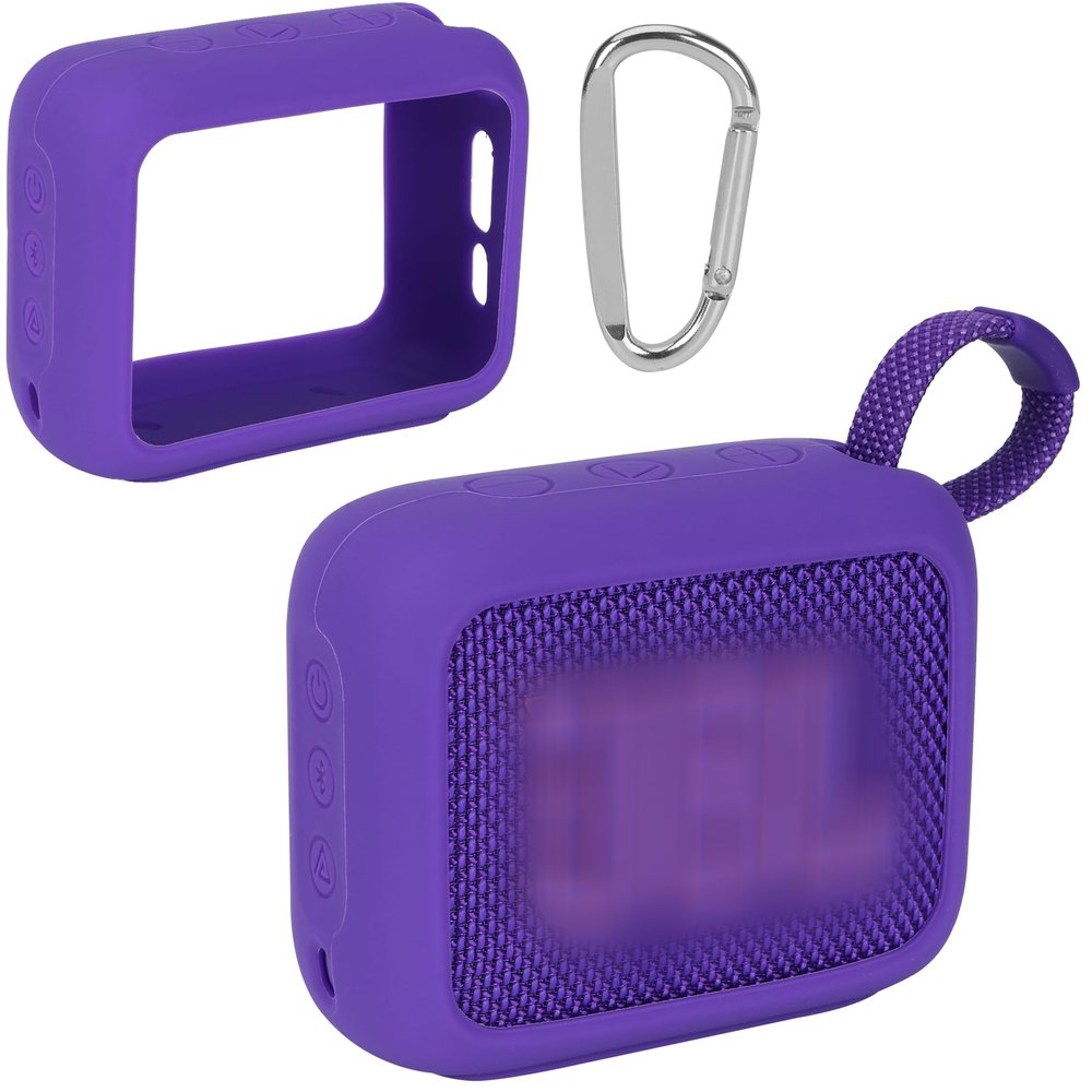 Silicone Cover for JBL GO 4 + Hard Case for JBL GO 4 GO 3