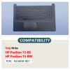 D-KXCPELE Replacement for HP Pavilion 15-BS 15-BW 15T-BS 15.6" Laptop Upper Case Palmrest Keyboard Touchpad Assembly Part 925008-001 view 2