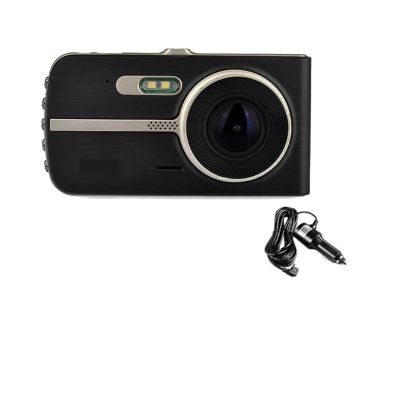 Car DVR Dash Cam Full 1080P Car Camera Drive Video Recorder Auto Dashcam Black Box Car Accessories Night Vision(DVR No Rear Camera,Without TF Card)