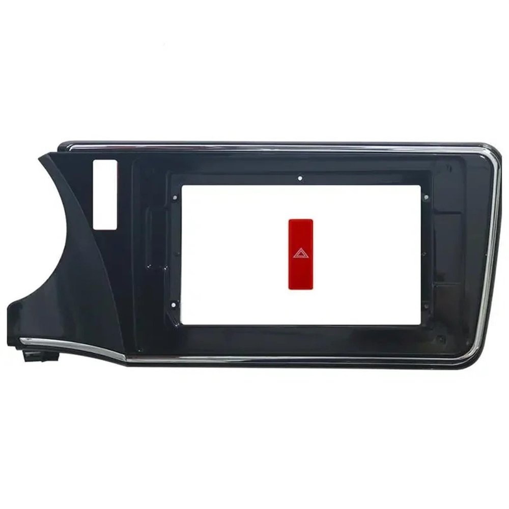 10 Inch Car Frame Fascia Adapter Compatible with Honda City Greiz Gienia 2014-2018 Android Radio Dash Fitting Panel Kit(Only frame LHD)