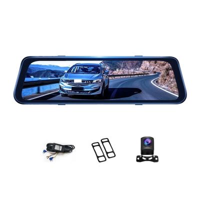 3 Channel Dash Cam Car DVR Black Box Streaming Driving Recorder Connection Rear View Camera for Vehicle Accessorie(4K Dual,64G TF Card)