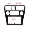 JNOEEDWN 9 Inch Car Radio Fascia Frame 2DIN Install Panel Dashboard 2001 Compatible with Honda Accord view 4