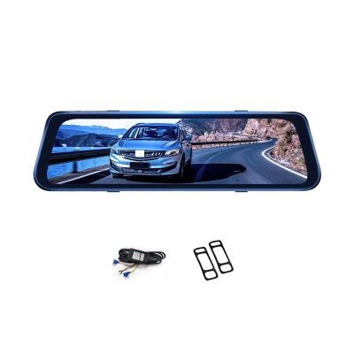 3 Channel Dash Cam Car DVR Black Box Streaming Driving Recorder Connection Rear View Camera for Vehicle Accessorie(2K Single Lens,64G TF Card)