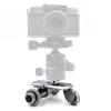 Camera Table Dolly Slider, 3-Wheels Motorized Track Rail Slider Dolly Car, 1/4-inch 3/8-inch Screw Threads and Up to 6kg / 13.2lb, for DSLR DV Video Film Camcorder view 2