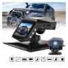 2 Inch Driving Recorder Auto Accessories 1080P Center Console Video Recorder Car DVR Cycle Recording Night Vision Dual Lens(DVR and Camera) view 2
