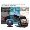 2 Inch Driving Recorder Auto Accessories 1080P Center Console Video Recorder Car DVR Cycle Recording Night Vision Dual Lens(DVR and Camera) view 3