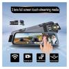 3 Channel Dash Cam Car DVR Black Box Streaming Driving Recorder Connection Rear View Camera for Vehicle Accessorie(4K Single,128G TF Card) view 2