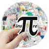 106pcs Math & Science Stickers - Funny Gifts for Women & Men, Vinyl Stickers for Laptops, Water Bottles & Notebooks view 3
