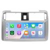 HPDELGB Car Stereo Radio Dash Kit for Toyota 4Runner Radio 2009-2022, Silver Lower 12.3" Android Head Unit TS10, 4+32G, Wireless CarPlay & Android Auto, GPS Navigation, AHD Backup Camera view 1