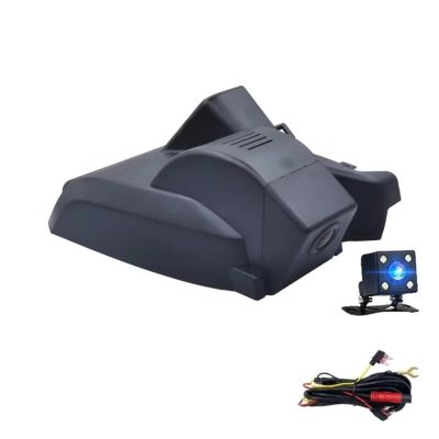 1080P Plug and Play Car DVR Driving Video Recorder Compatible for Geely Pro 2021 2022 2023 Dash Cam Rear Camera(Black Two ACC24H,64G1)