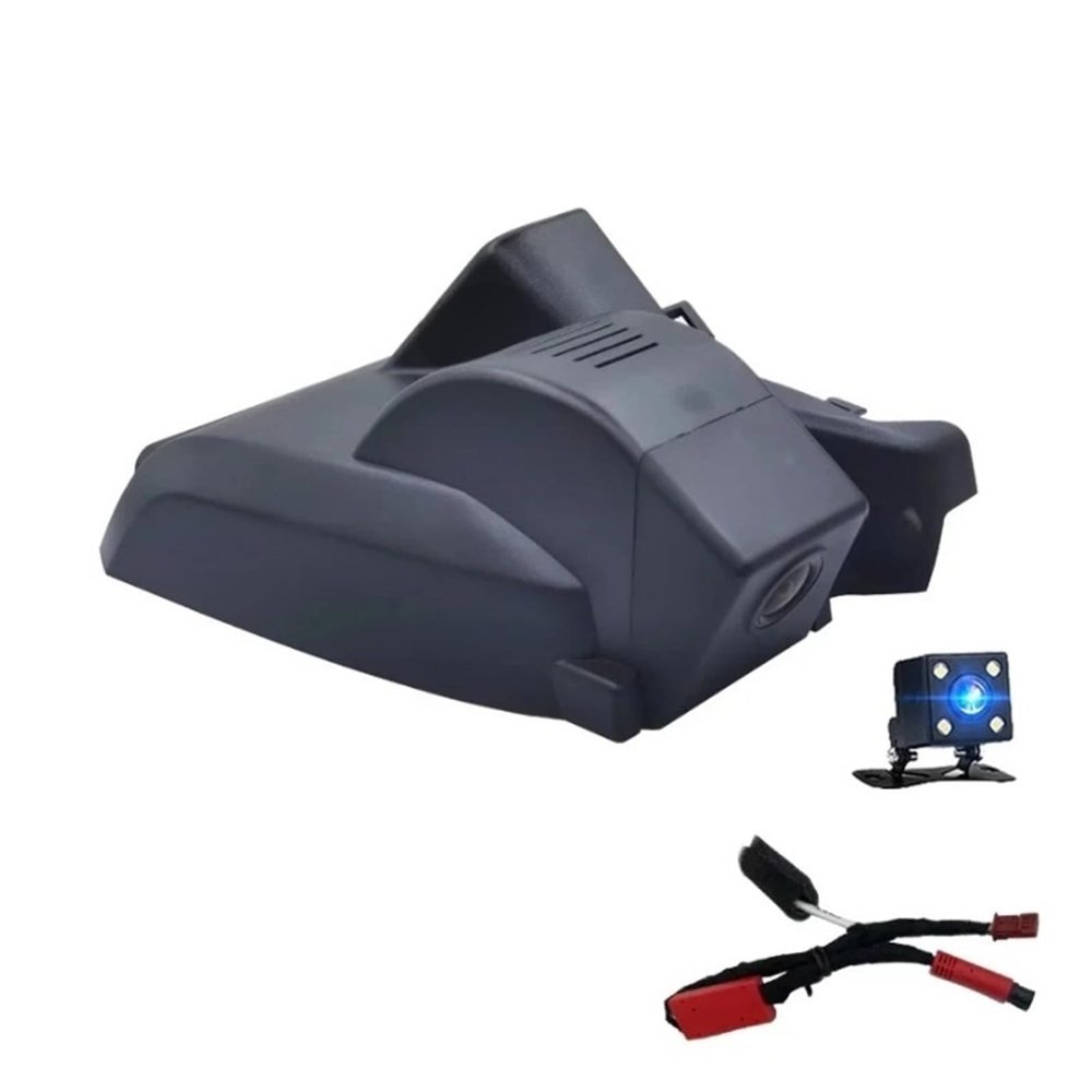 1080P Plug and Play Car DVR Driving Video Recorder Compatible for Geely Pro 2021 2022 2023 Dash Cam Rear Camera(Black Two,64G1)