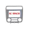 9INCH Car Radio Installation GPS Plastic Fascia Panel Frame Compatible with HONDA Stream 2001-2004 Dash Mount Kit(AC) view 2