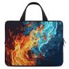 Laptop Case Sleeve 17inch Shockproof Laptop Case Fire and Water Pattern Laptop Sleeve Carrying Case view 1