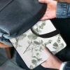 Laptop Case Sleeve 17inch Shockproof Laptop Case White Natural Greenery Twig Laptop Sleeve Carrying Case view 4