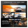 2.5K+1080p+1080P 3 Channel Car DVR Three Way Dash Cam Interior Camera Dashcam Stream Rearview Mirror Drive Recorder(3 Channel-10M,64G1) view 4