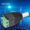 Akozon 10Pcs DC Power Male Plug Jack Terminal Adapter Connector CCTV Camera 5.5 * 2.1mm Easy Install Professional Appearance view 2