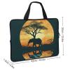 Laptop Case Sleeve 17inch Shockproof Laptop Case Beautiful Elephant Laptop Sleeve Carrying Case view 2